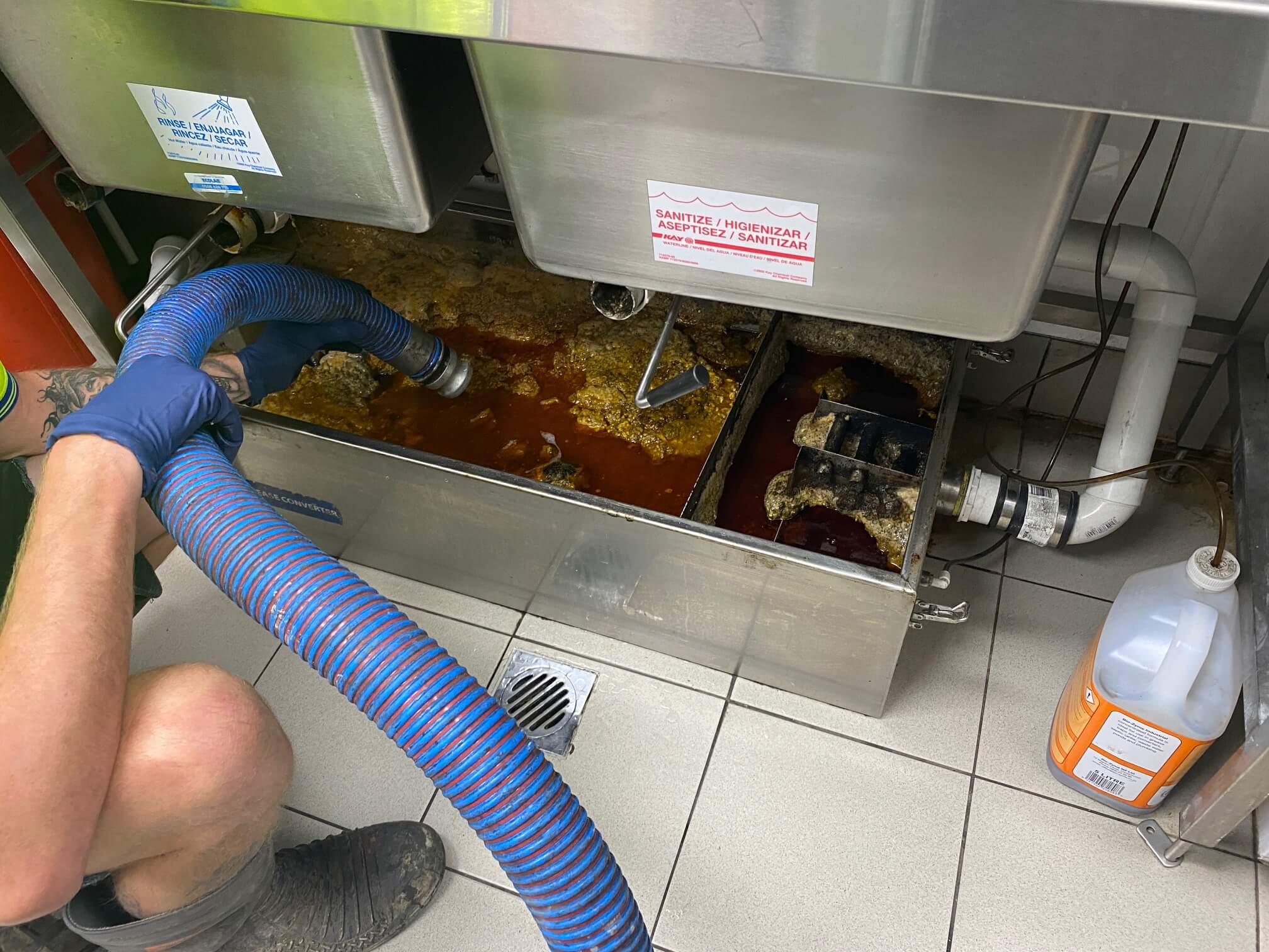 Grease Trap Cleaning in Seaside